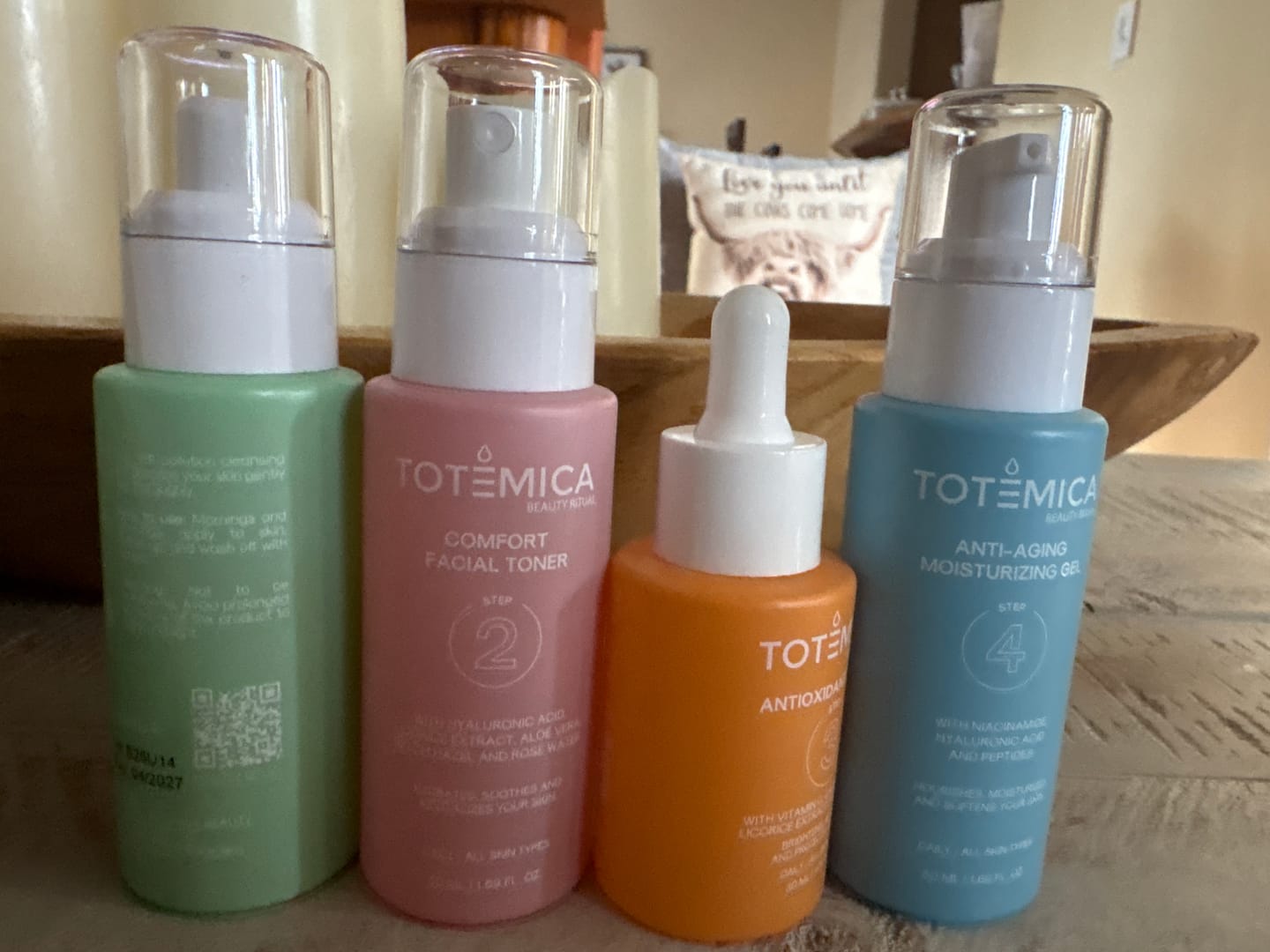 Customer photo review of PR BOX Skin Care