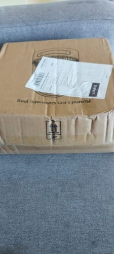 Customer photo review of תיק איפור עם מראה LED מתכווננת – מושלם לנסיעות