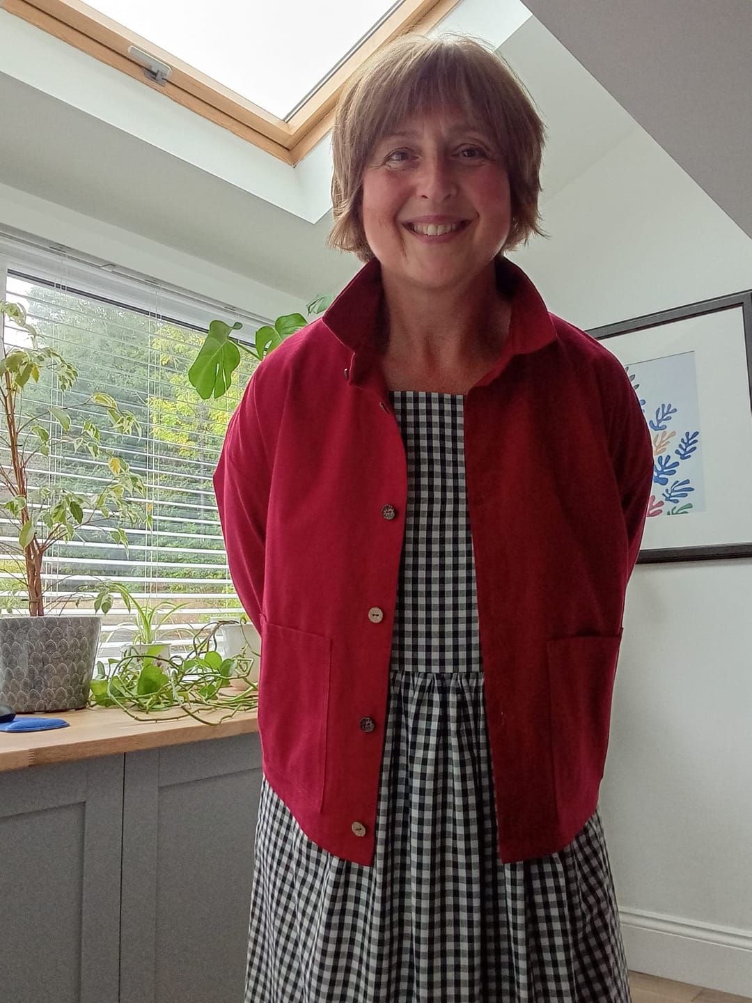 Customer photo review of Plain Soft Cotton Canvas Fabric
