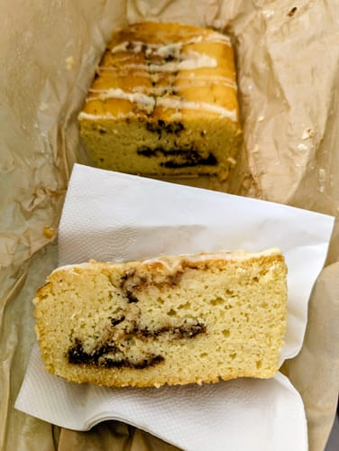 Customer photo review of Brunch Just Got Baked Keto Pound Cake Collection