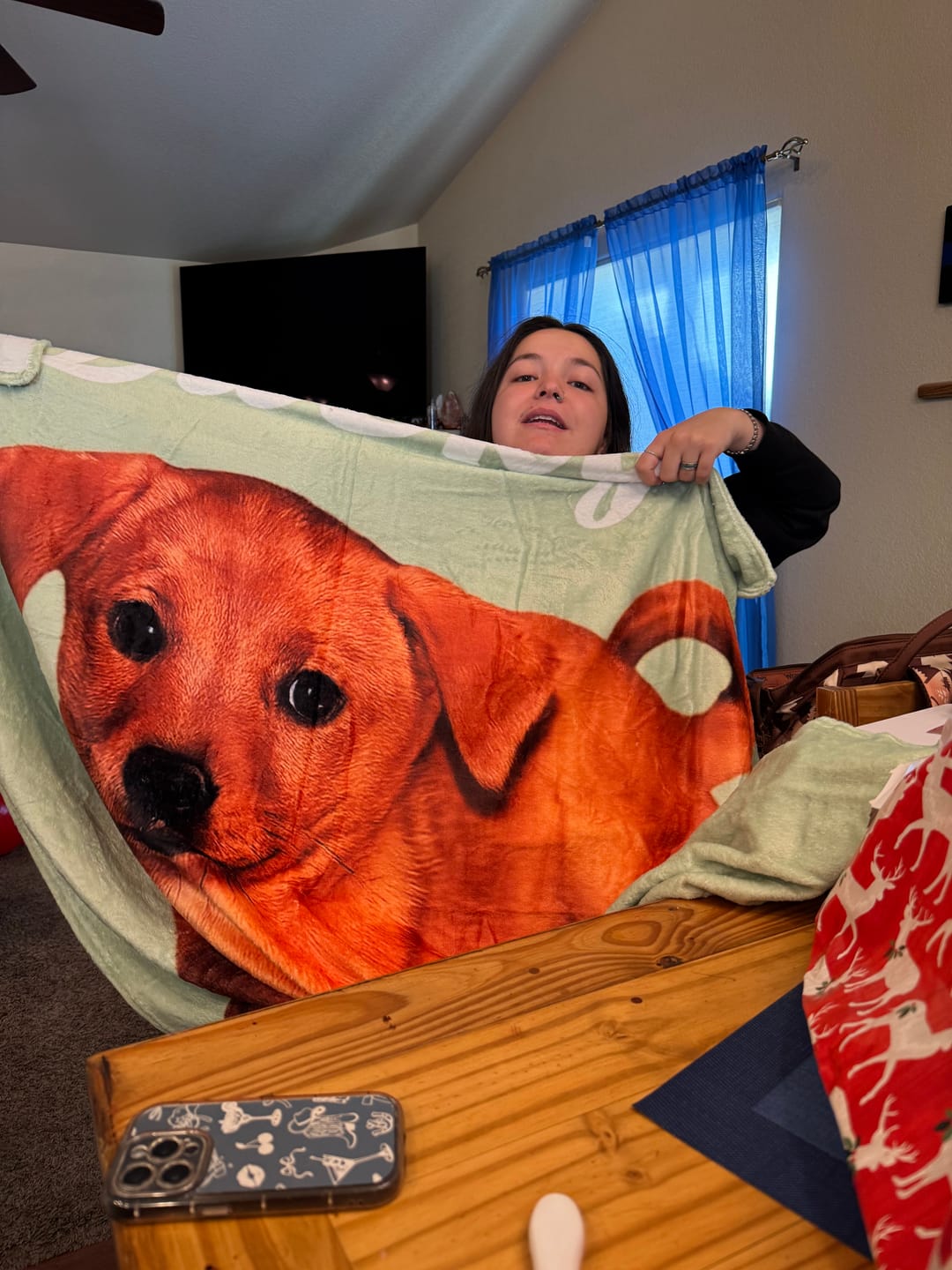 Customer photo review of Paw Blanket