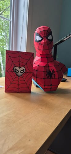 Customer photo review of Patrons Buste Spider-Man