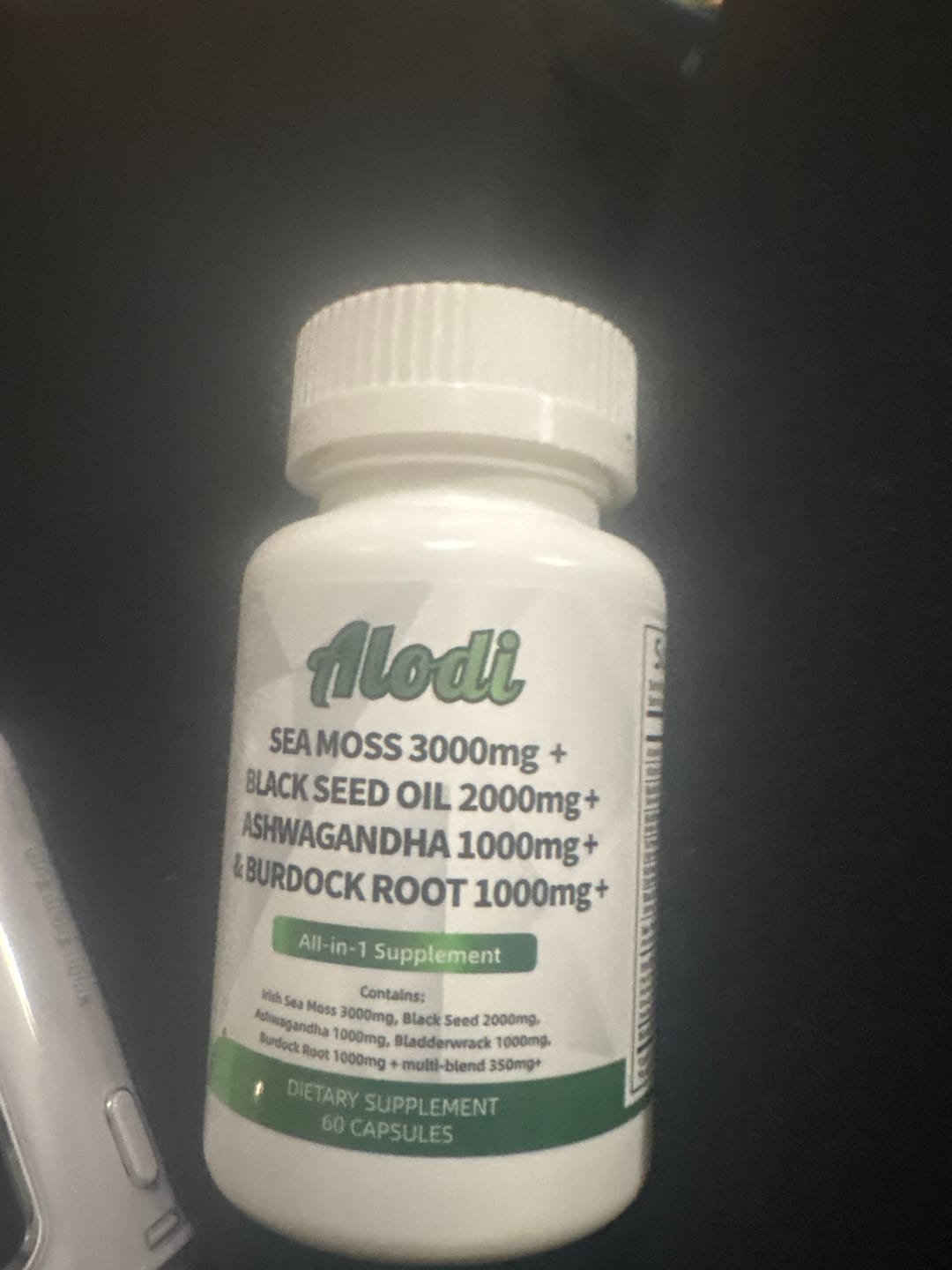 Customer photo review of Super Sea Moss Capsule Blend