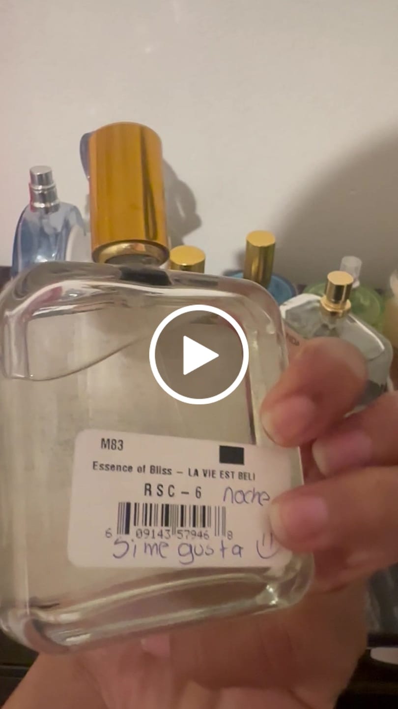 Customer video review of Essence of Bliss - Inspirado en LA VIE EST BELLE de LANCOME 100ml-