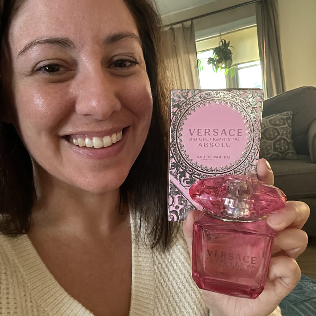 Customer photo review of Bright Crystal Absolu by Versace Mini EDP