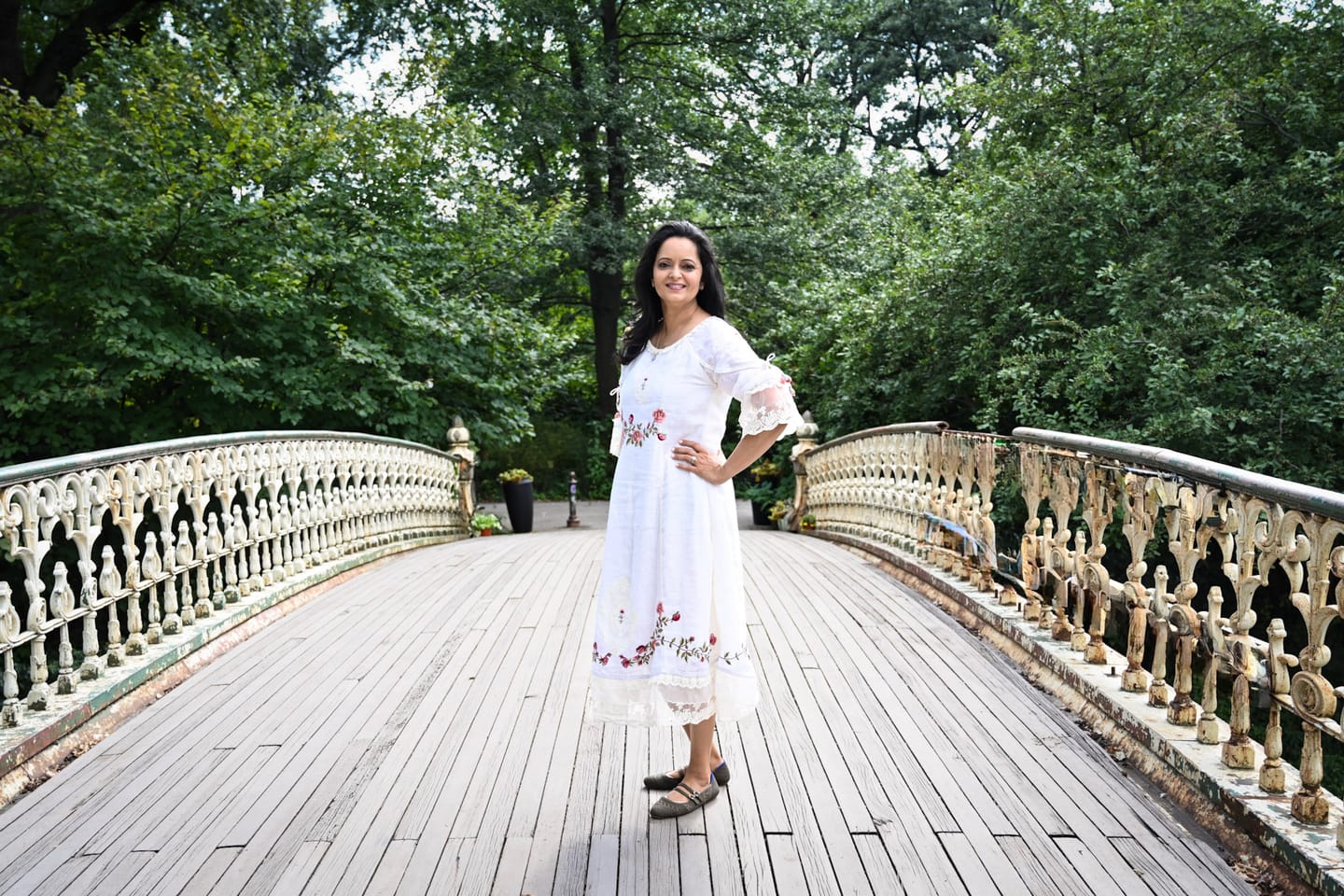 Customer photo review of Rosette Bed of Roses Dress