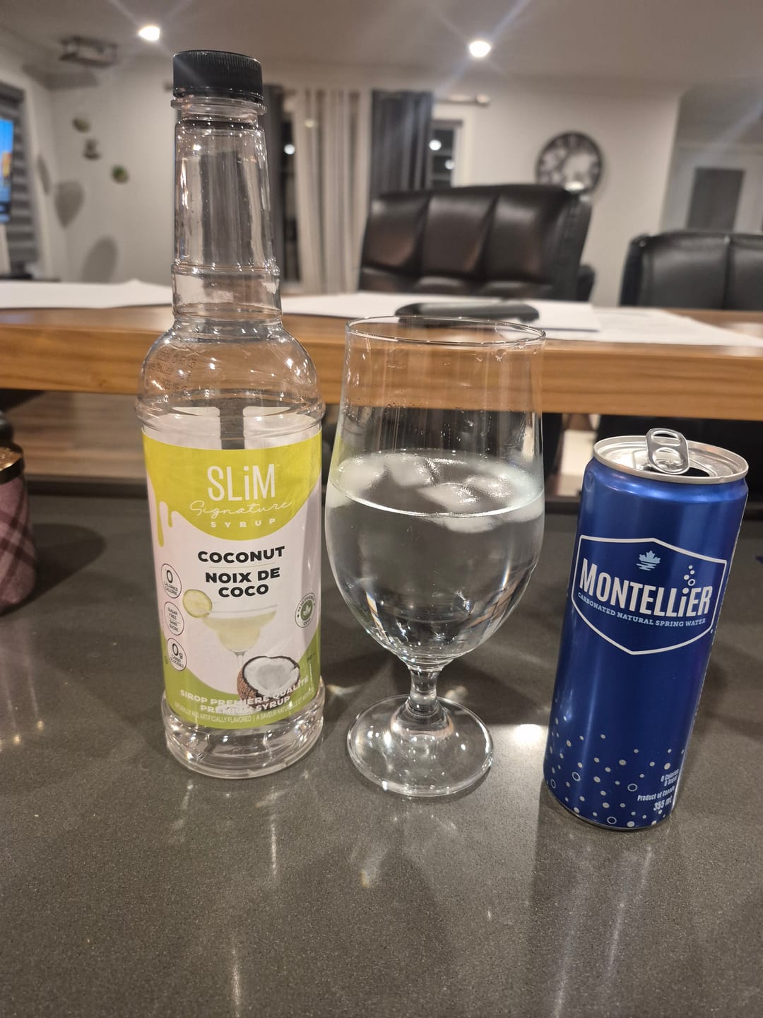 Customer photo review of Slim Syrups - Sugar Free Syrups 750ml