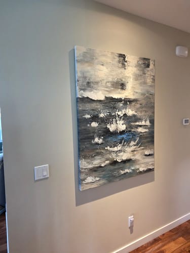 Customer review photo for Wabi-Sabi Wall Art #TX064
