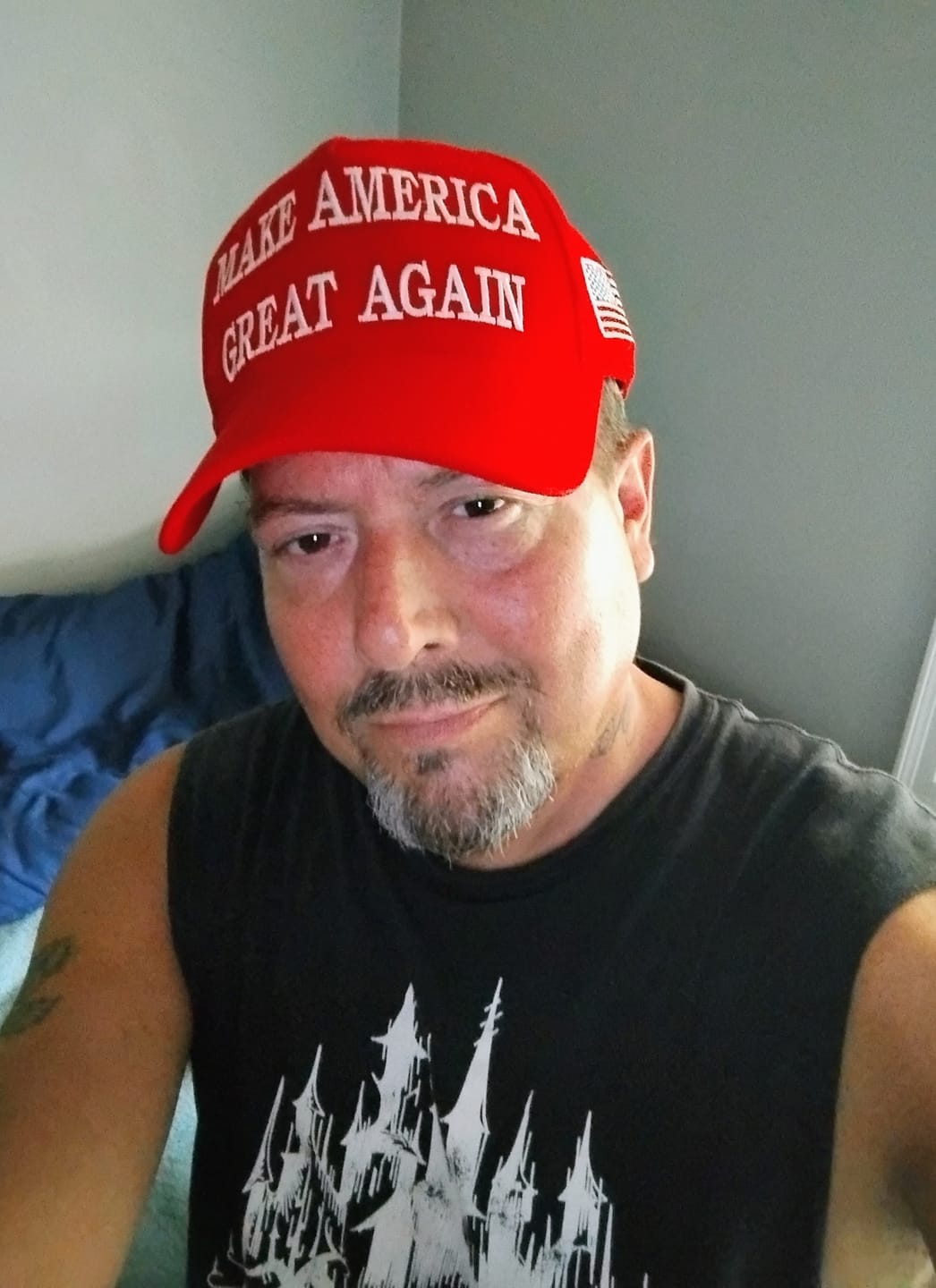 Customer photo review of New MAGA 45 47 Red Hat