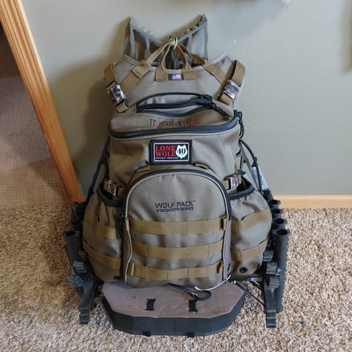 Customer photo review of Wolf Pack™️ Backpack