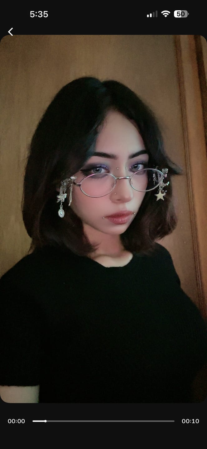 Customer photo review of Fairy Eyeglasses
