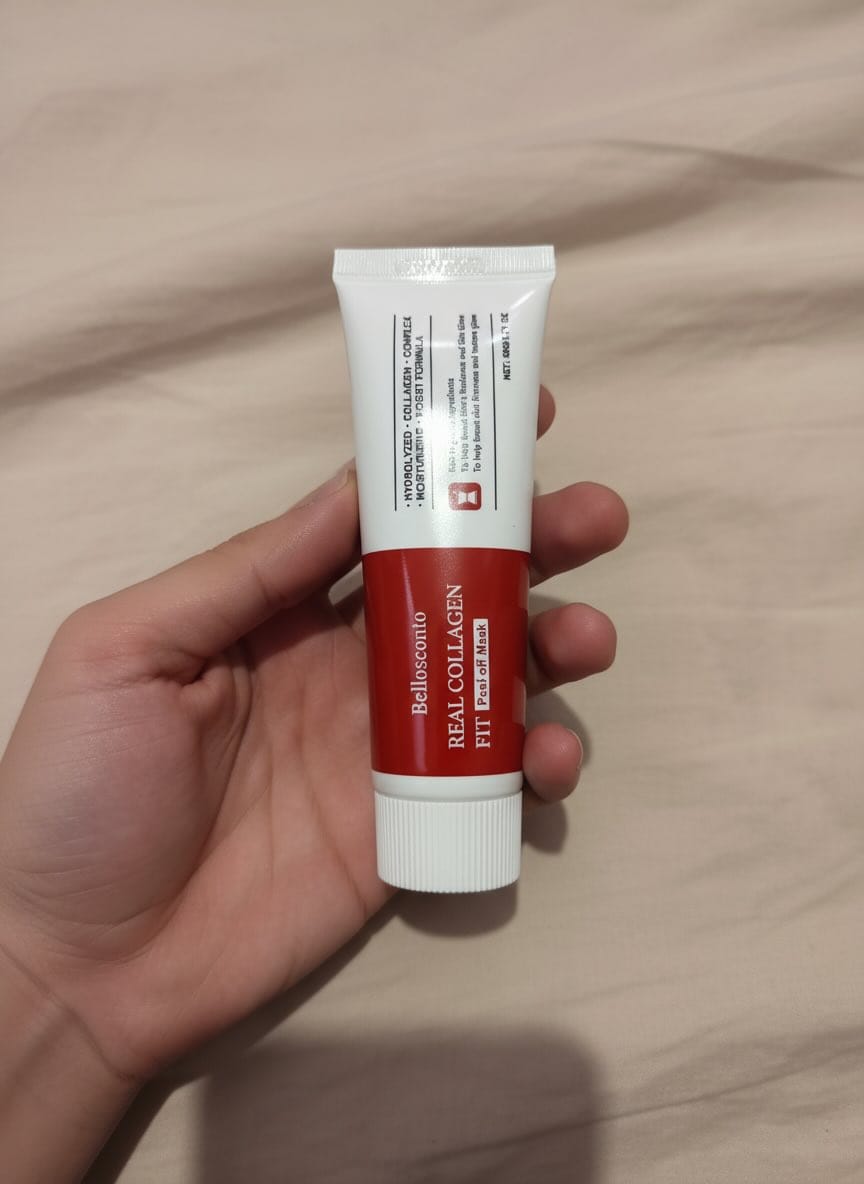 Customer photo review of Collagen Fit™ - Máscara Rejuvenescedora de Colagénio
