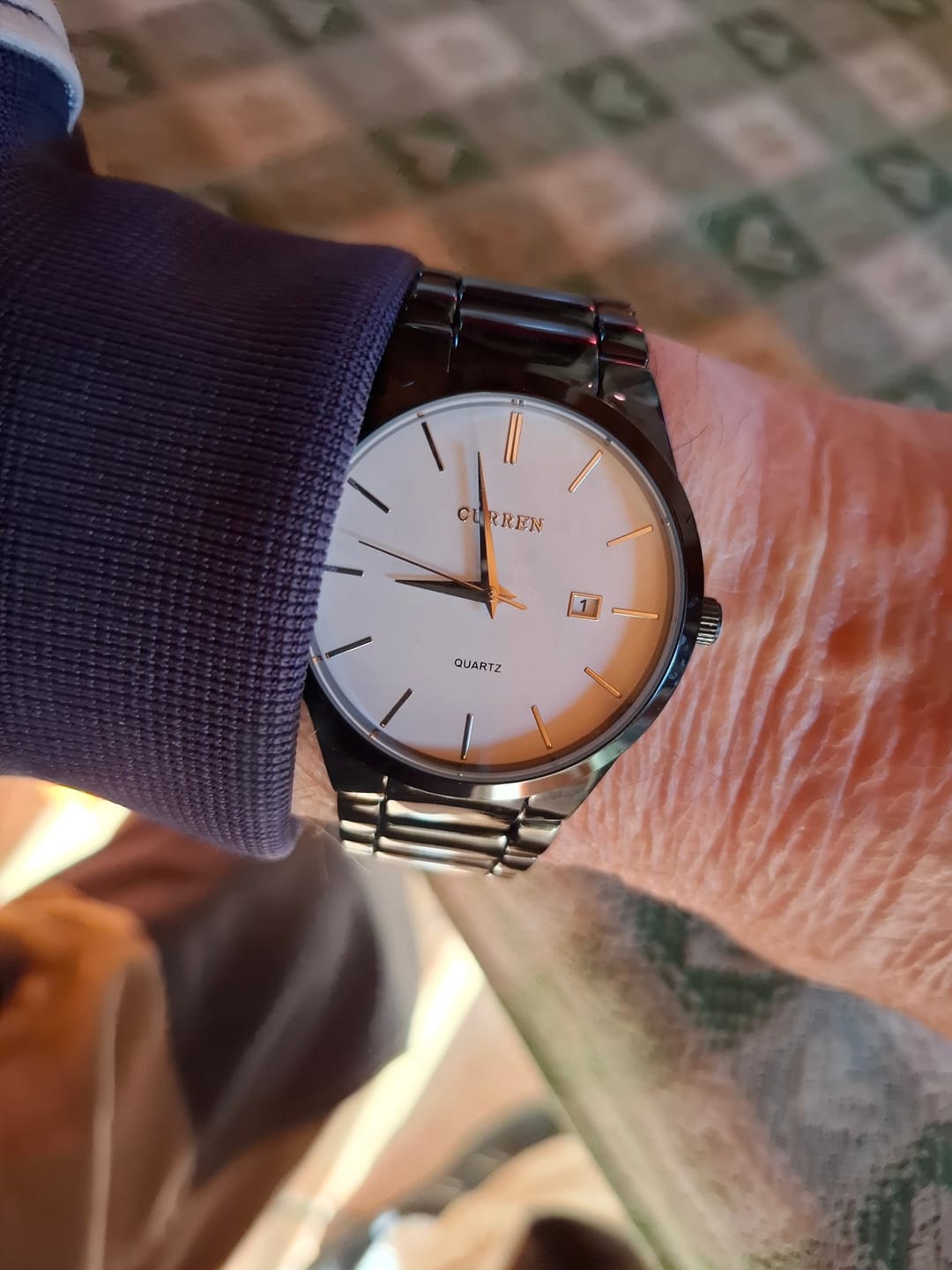Customer photo review of Curren Budapest® orologio uomo acciaio