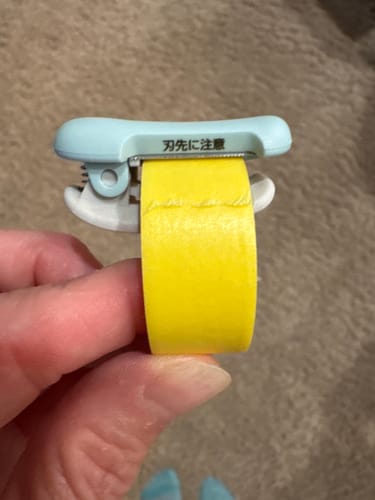 Customer photo review of KOKUYO Karu Cut Washi Tape Cutter