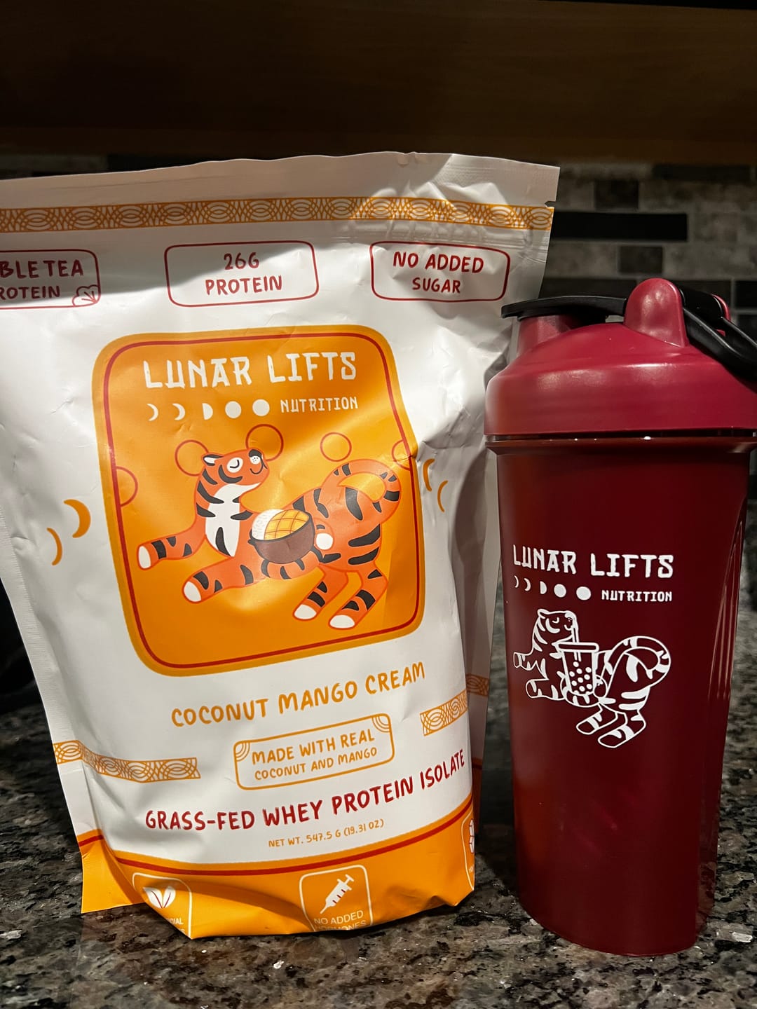 Customer photo review of Coconut Mango Cream - Whey
