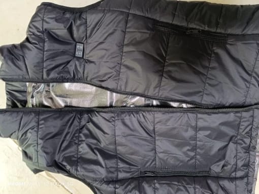 Customer photo review of Beheizte Weste mit 9 Heiz-Zonen – Ultraleicht, USB-betrieben & ideal für Outdoor-Abenteuer