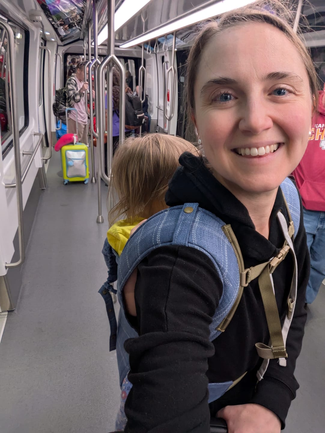 Customer photo review of Happy Toddler Carrier