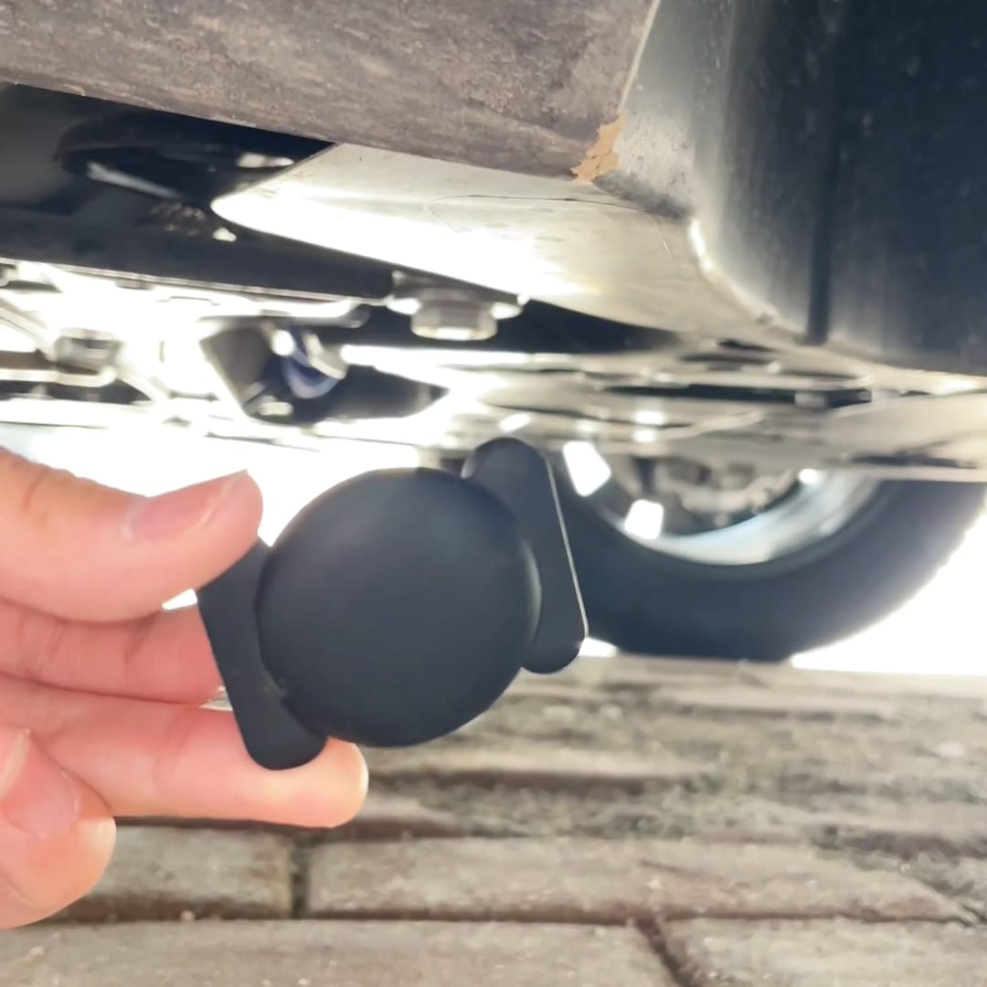 Customer photo review of SmartTag™ - Skydda det som betyder mest – fyrhjuling, motorcykeln eller väskan