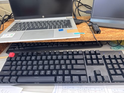 Customer photo review of Keychron K10 QMK 無線機械鍵盤 第二代(英文版本-送注音轉印貼紙)