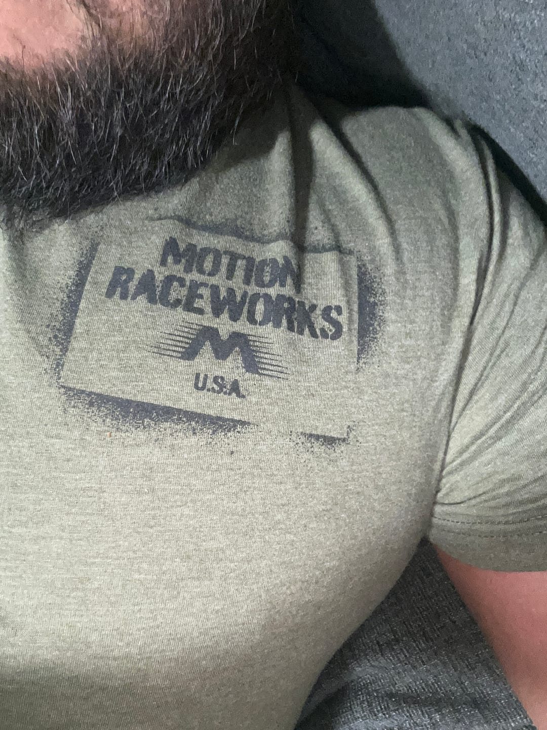 Customer photo review of Motion Ammo Can Shirt