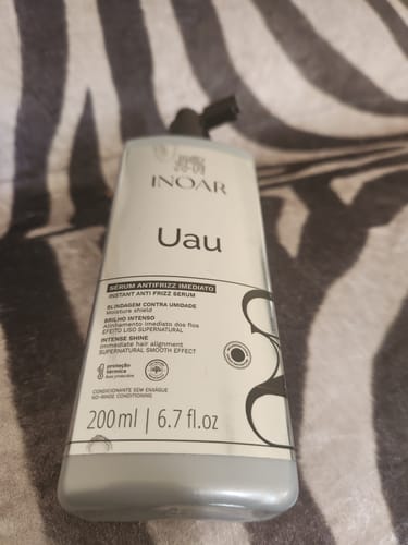 Customer photo review of INOAR’s UAU Anti-Frizz Serum Spray 200ml
