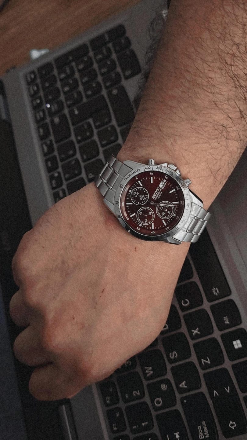 Customer photo review of Reloj Seiko SBTQ045 Chronograph Quartz 38,5mm JDM
