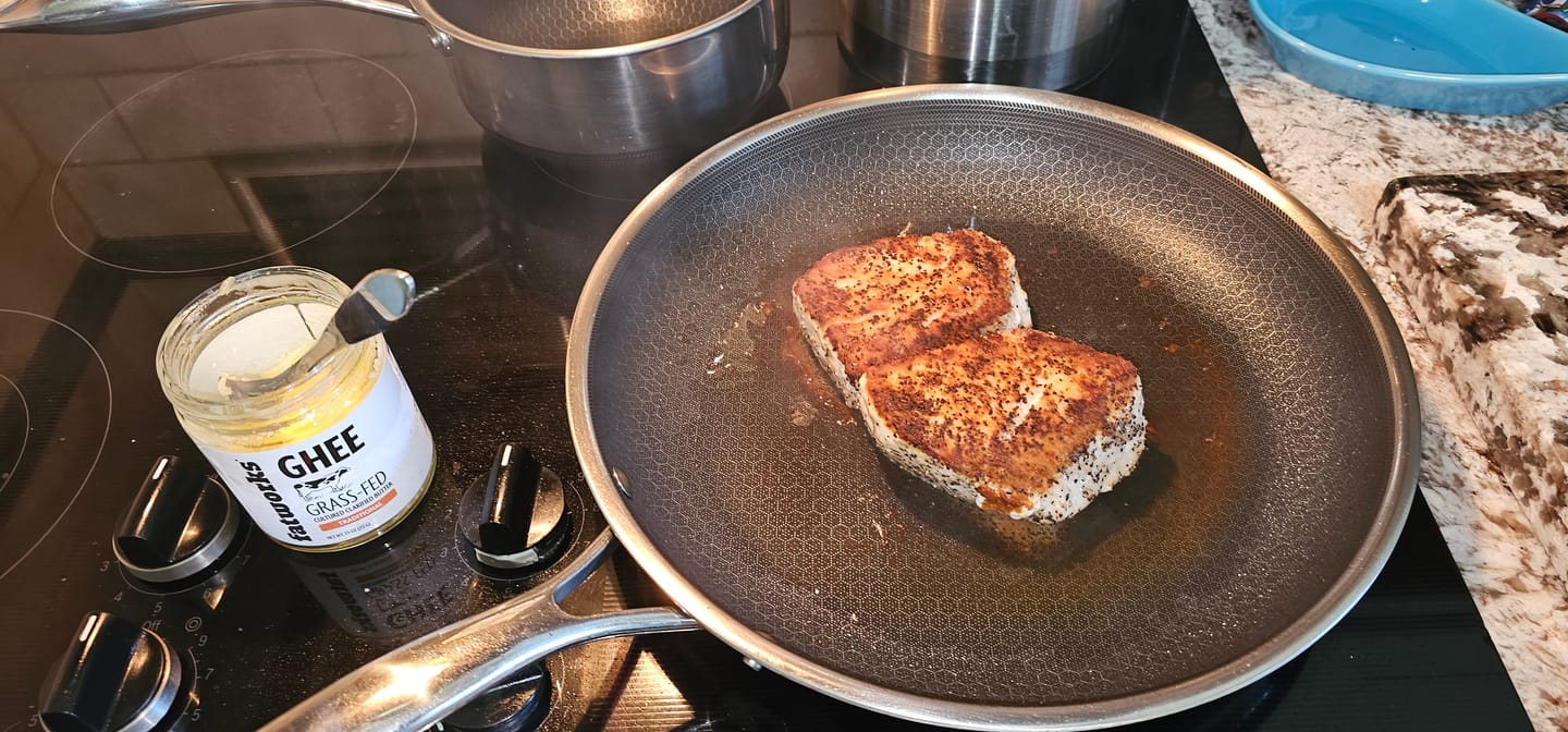 Customer photo review of Cultured Ghee from Organic Butter (7.5 oz)