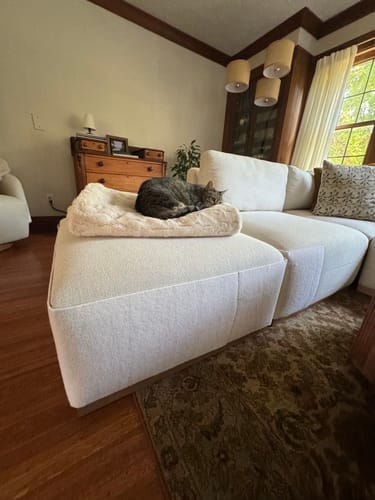 Customer photo review of KrabMat - Katten Krabmat Zelfklevend Meubelbeschermer