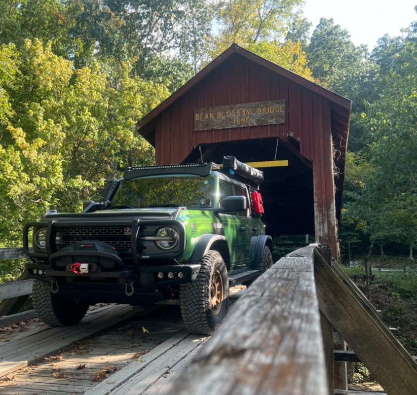 Customer photo review of Modular Roof Rack For The Ford Bronco 4-Door