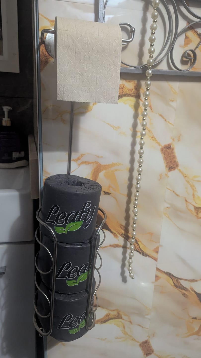 Customer photo review of Essential Toilet Paper 12 Single Roll Box