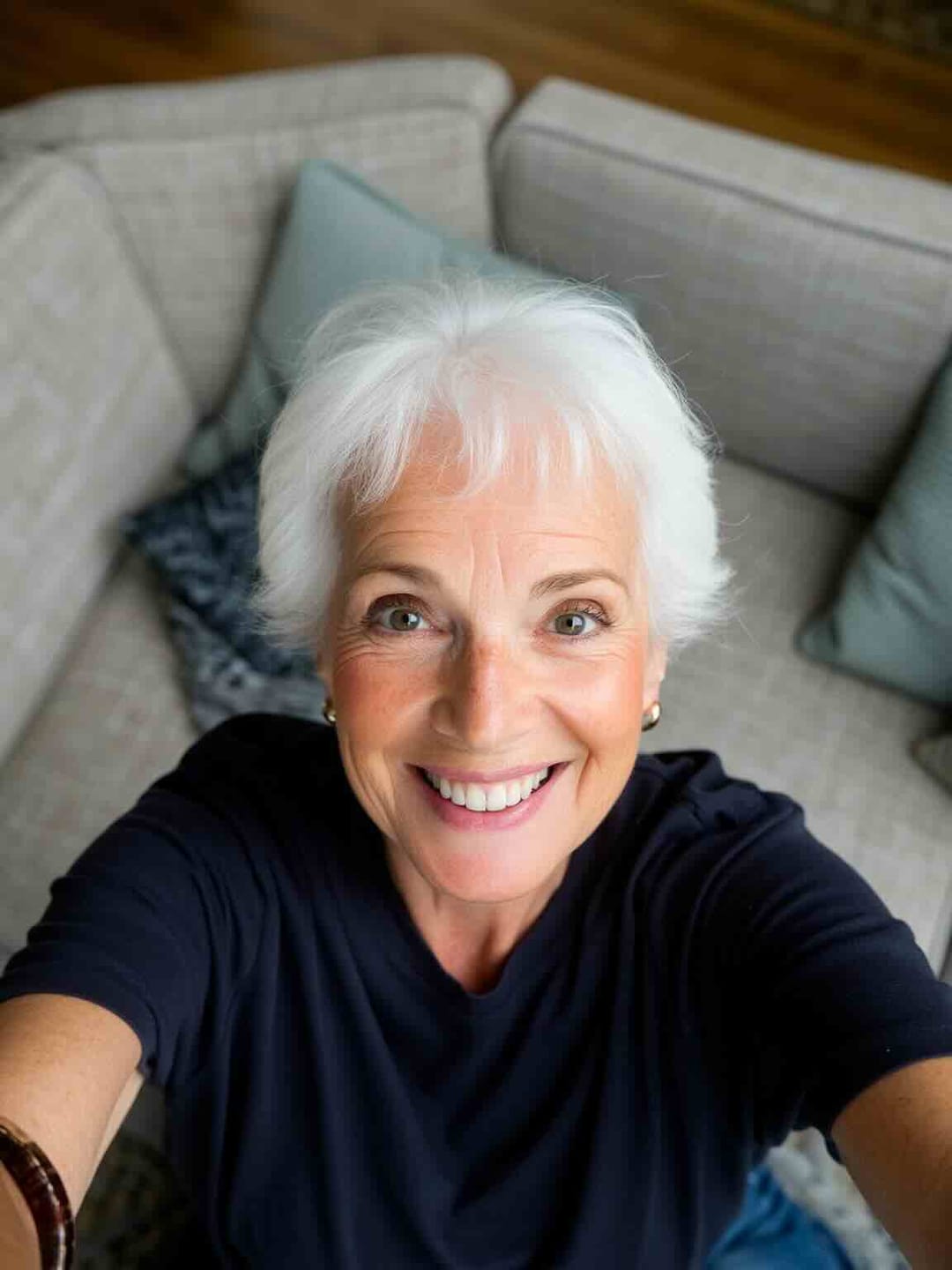 Customer photo review of Collagen Fit™ - Máscara Rejuvenescedora de Colagénio