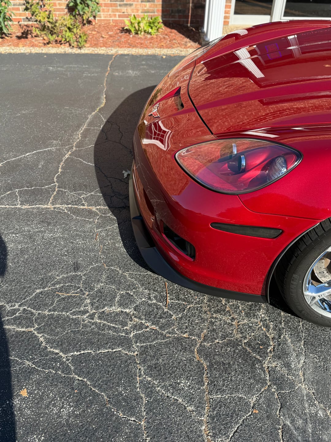 Customer photo review of Corvette C6 Grand Sport / Z06 Front Splitter Lip | ZR1 Conversion Package