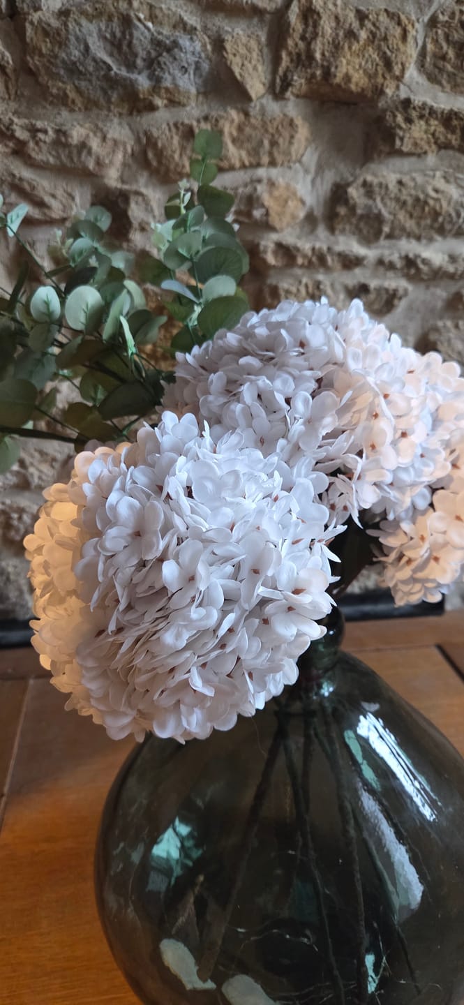 Customer photo review of Grande Hortensia (5 tiges) - Blanc