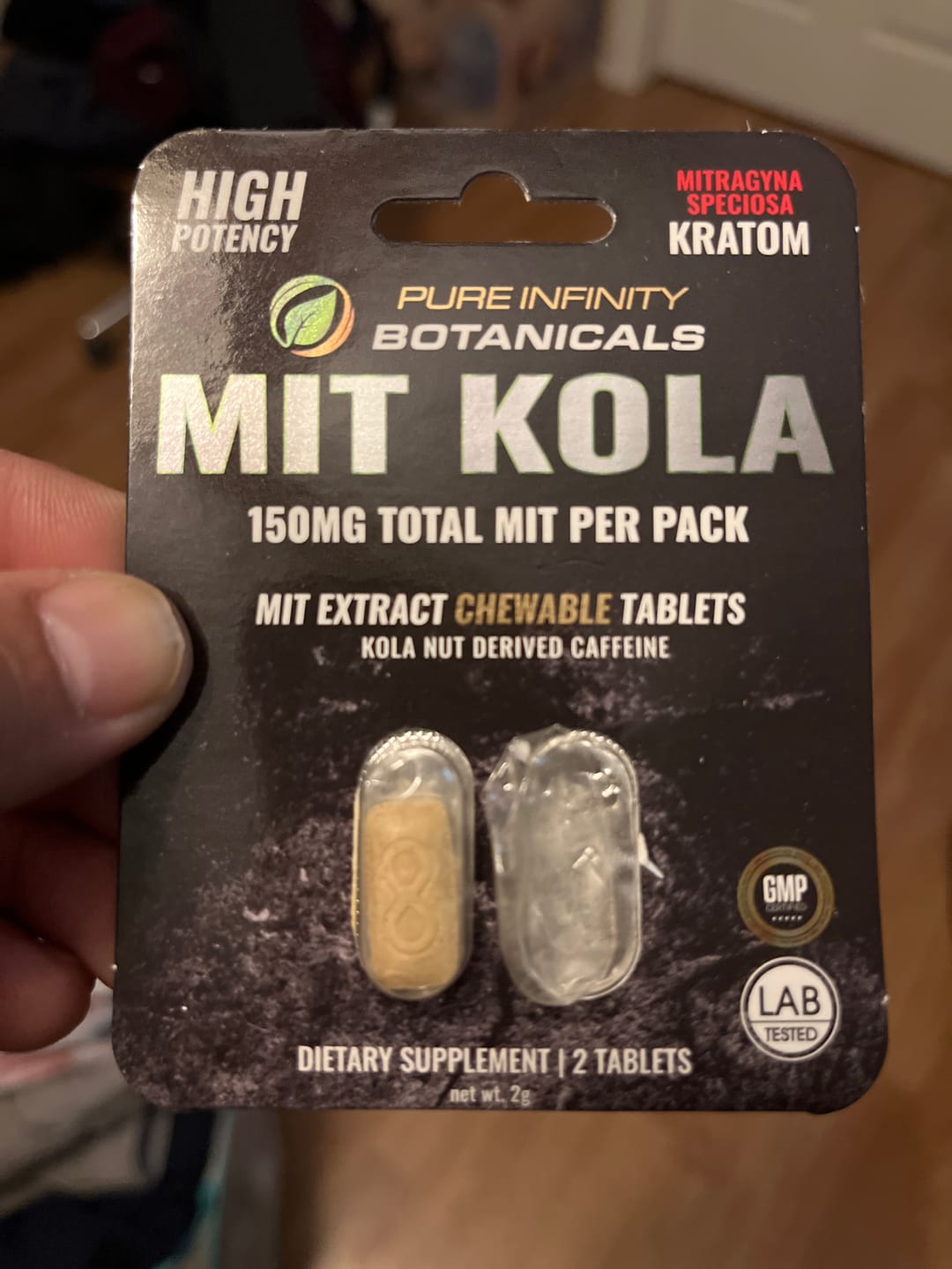 Customer photo review of PIB Chewable Mit Kola