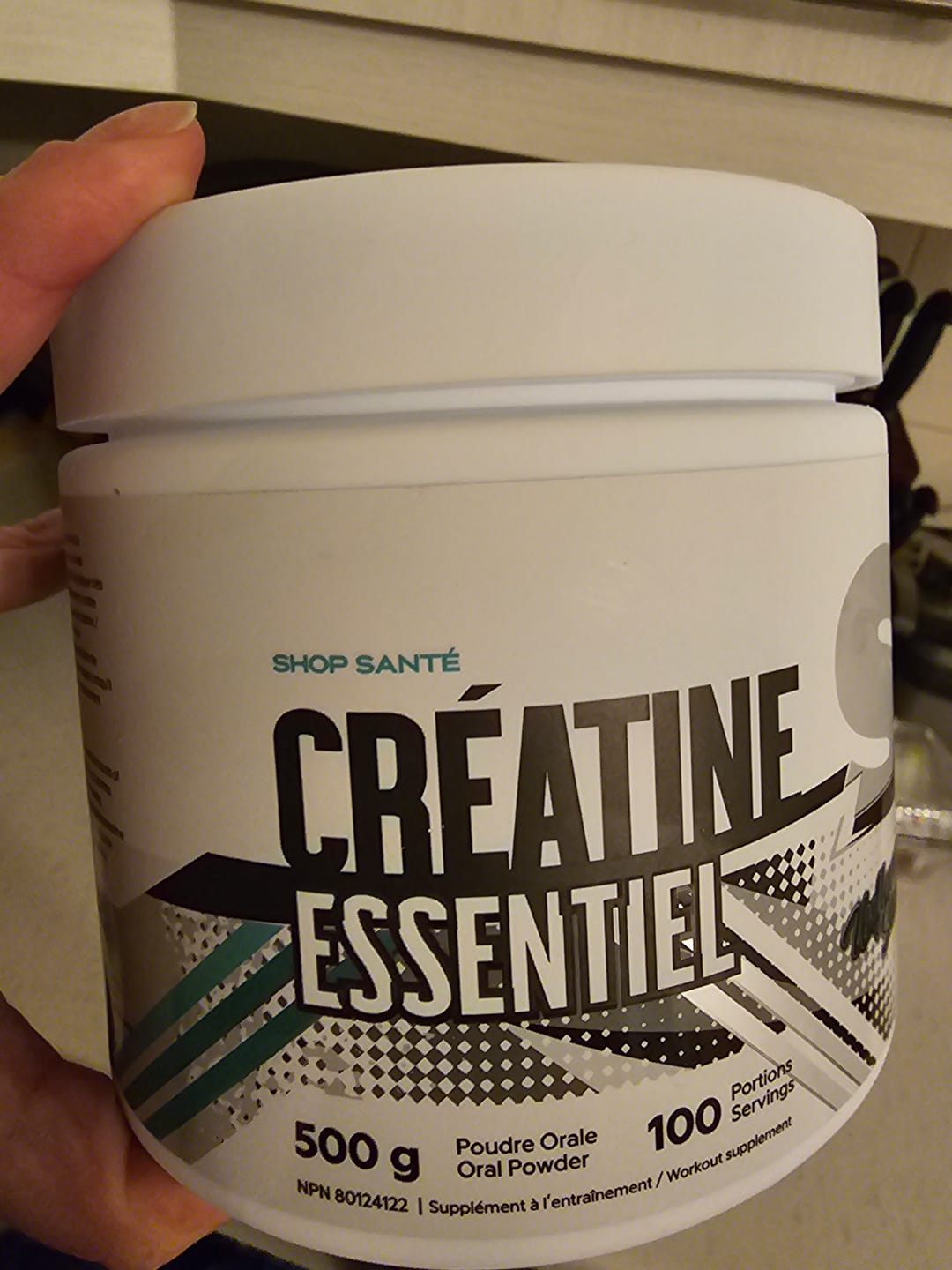 Customer photo review of Shop Santé - Essentiel Créatine - 500g