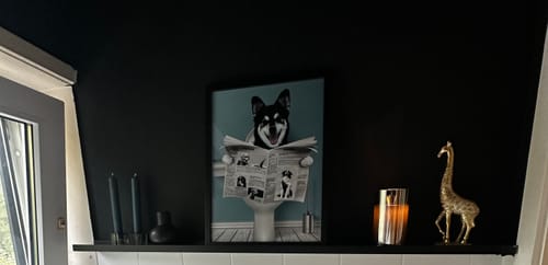 Customer photo review of Wichtige Sitzung - Individuelles Poster