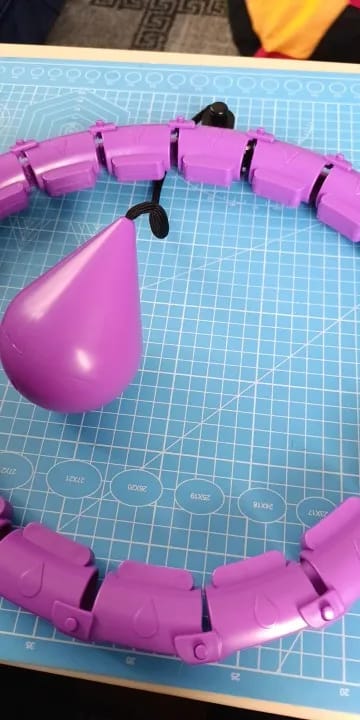 Customer photo review of FunFit Hula Hoop