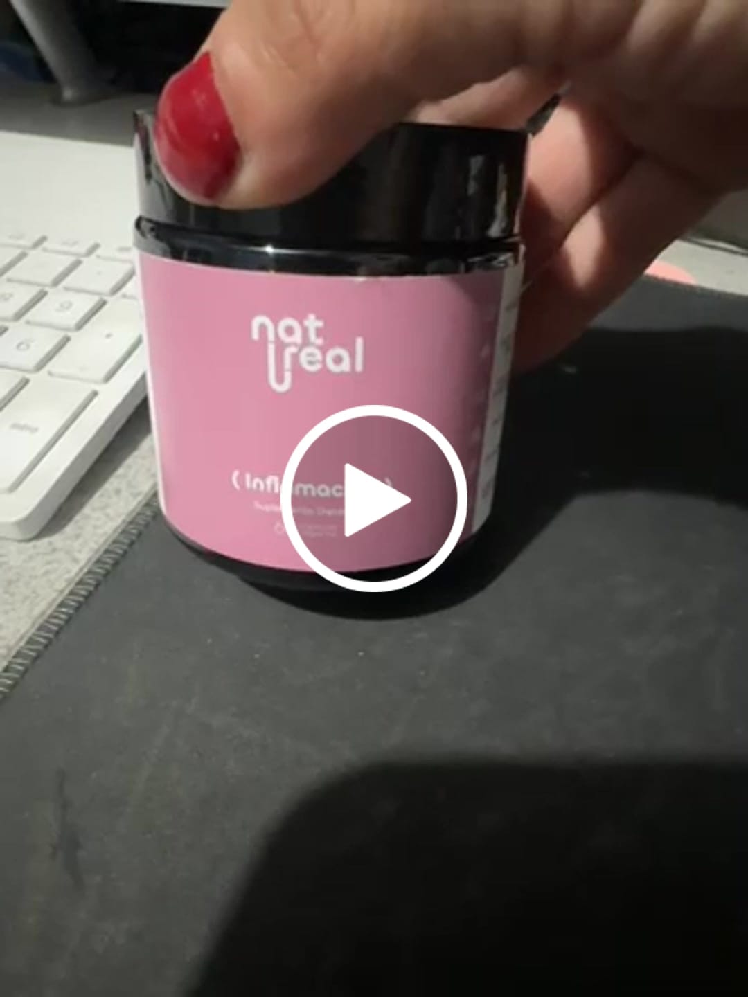 Customer video review of Inflamación
