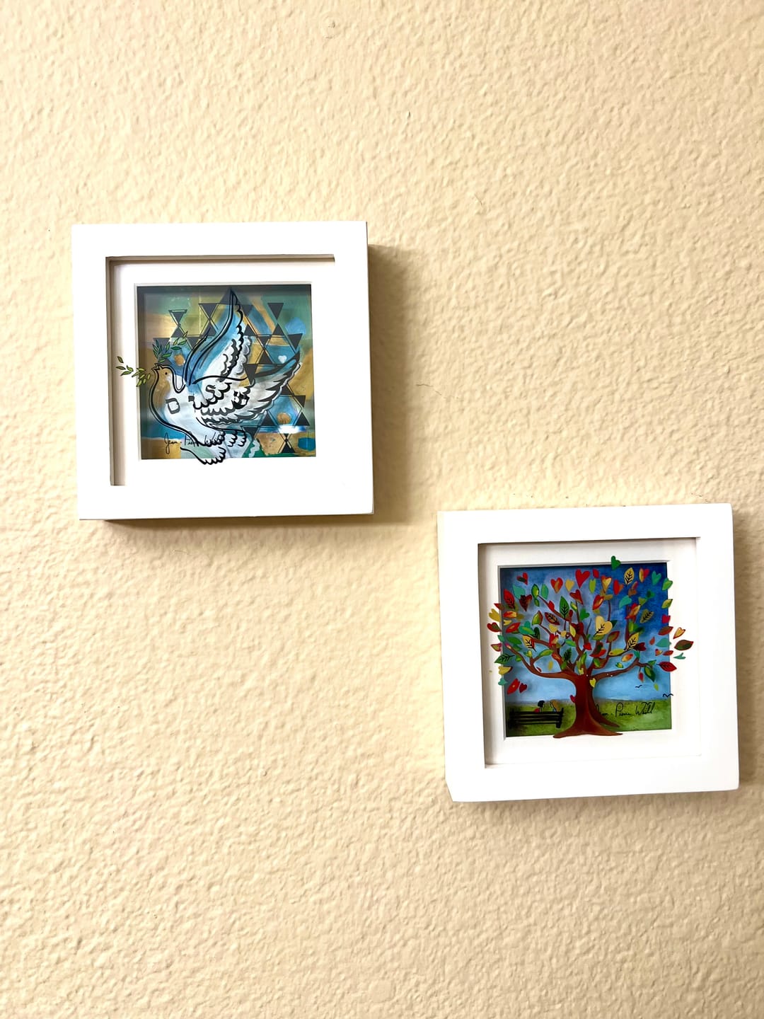 Customer photo review of Tree of Orange Hearts