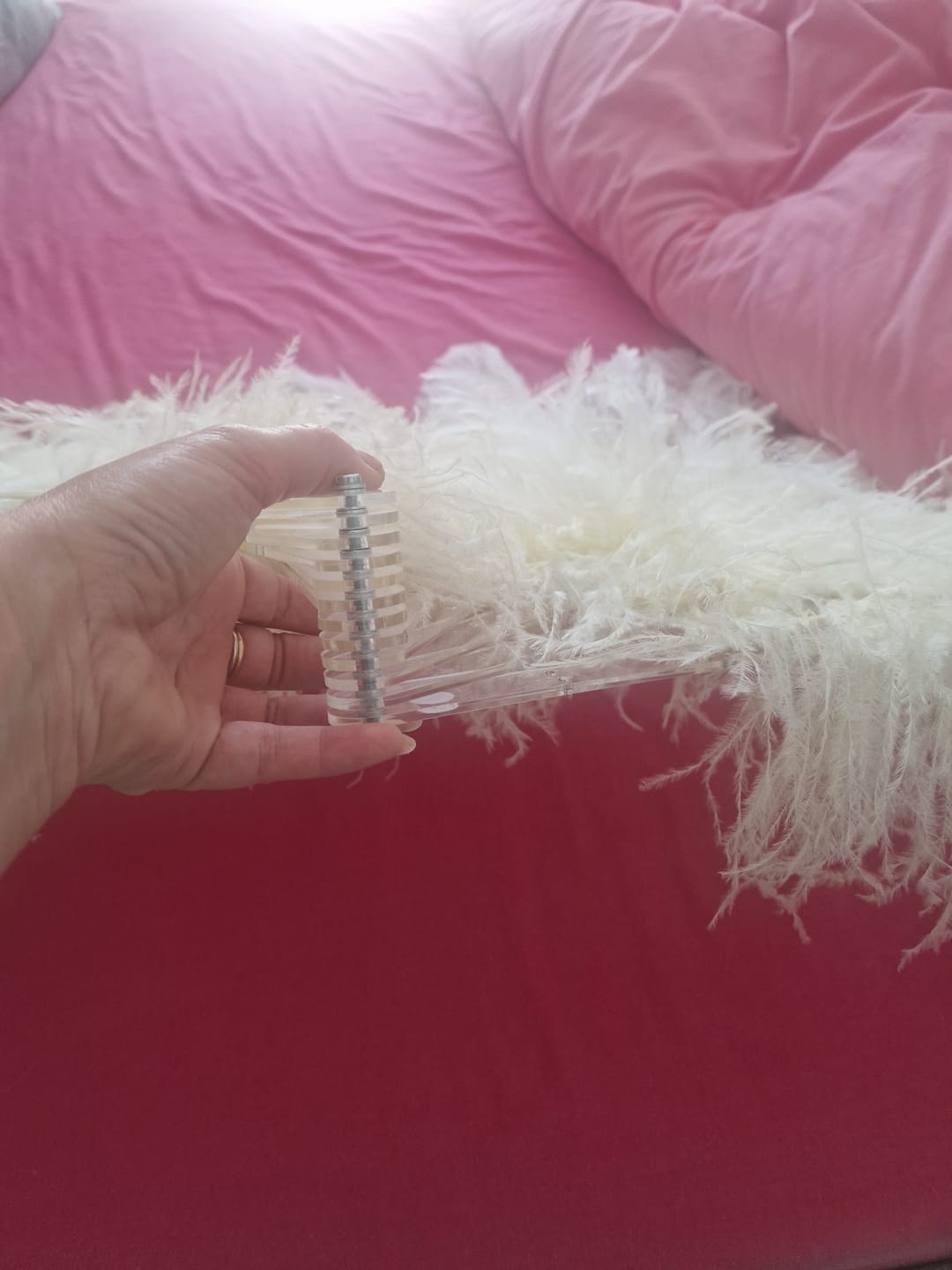Customer photo review of Romance Burlesque Fan - Double Layer
