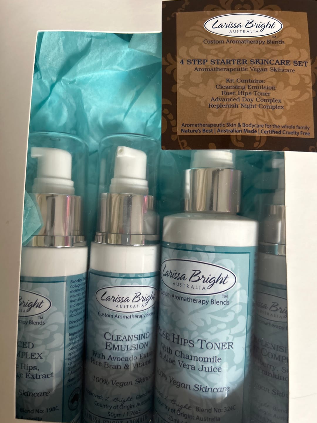 Customer photo review of 4 STEP STARTER KIT SAVE 10%