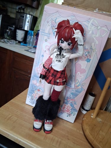 Customer photo review of BonBonPocket Fashionable Cute Girls Series Action Figure Special 1/6 BJD Blind Box