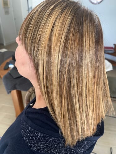 Customer photo review of Botox Capillaire Macadamia DNA LISS - 1Kg