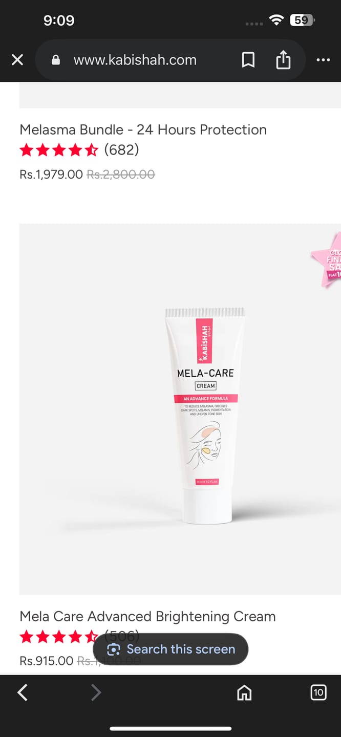 Customer photo review of Glow Bundle: Brightening Duo