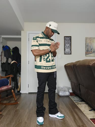 Customer photo review of Vortex Stacked Denim (White)