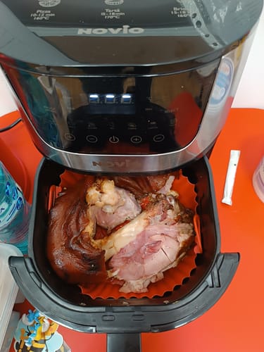 Customer photo review of Air Fryer Novio Grill & Fry