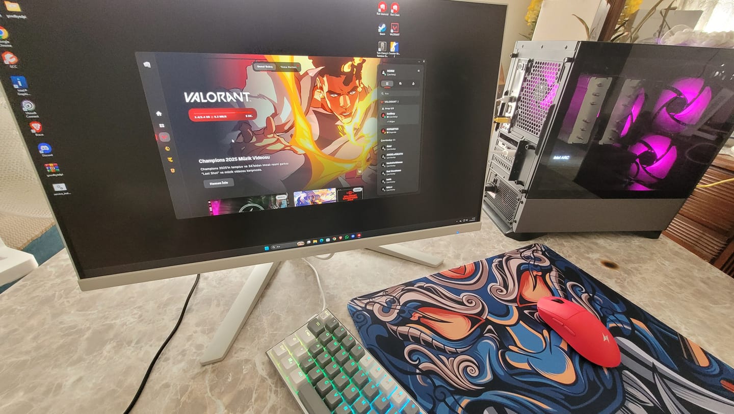 Customer photo review of 27” 240 Hz 0.5ms QHD Oyuncu Monitörü
