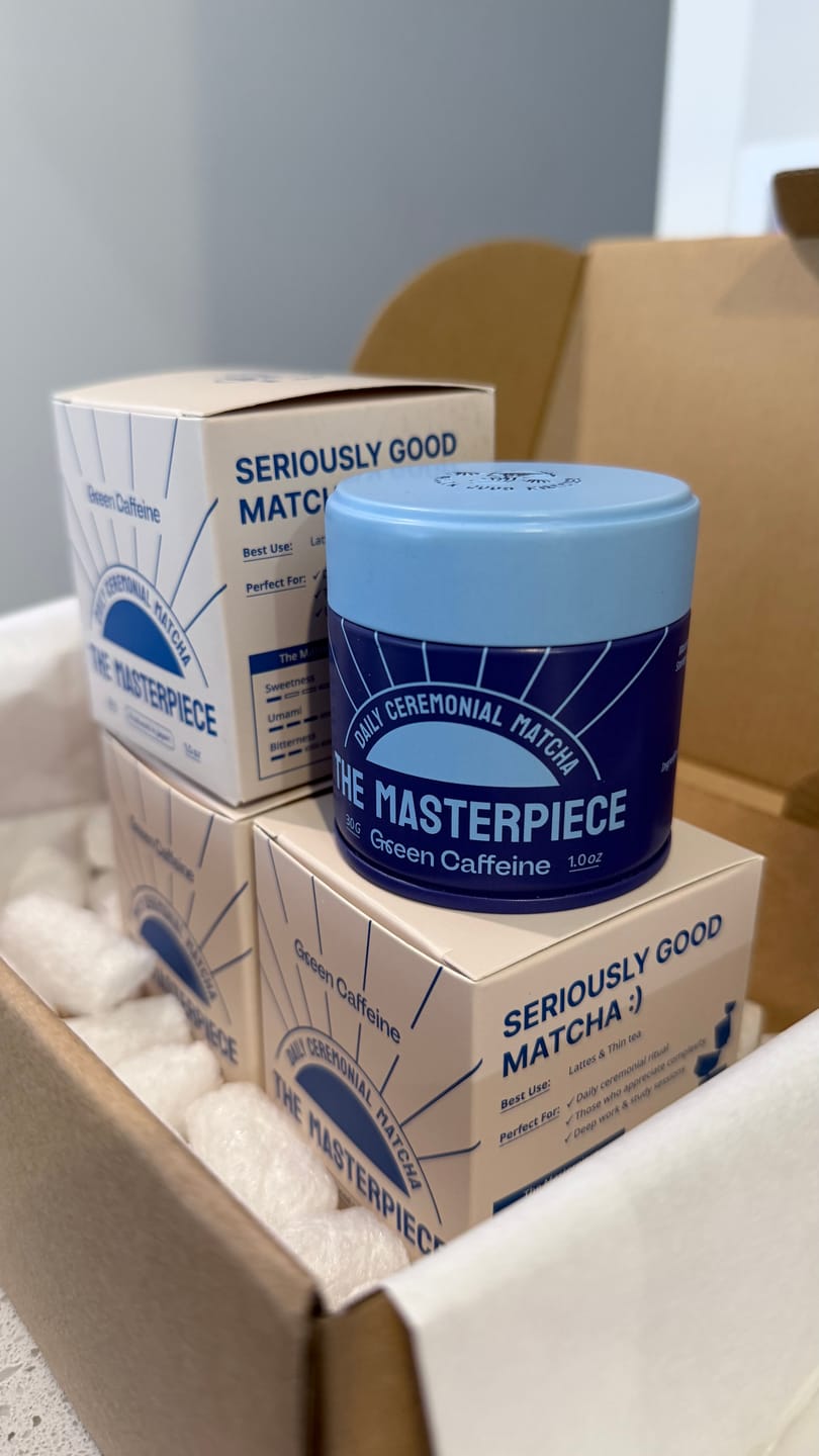 Customer photo review of The Masterpiece - Daily Ceremonial Matcha