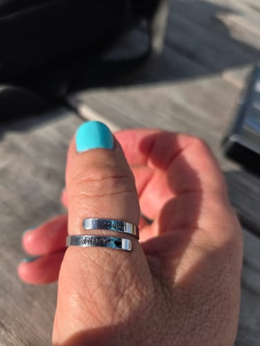 Customer photo review of Built Different Ring