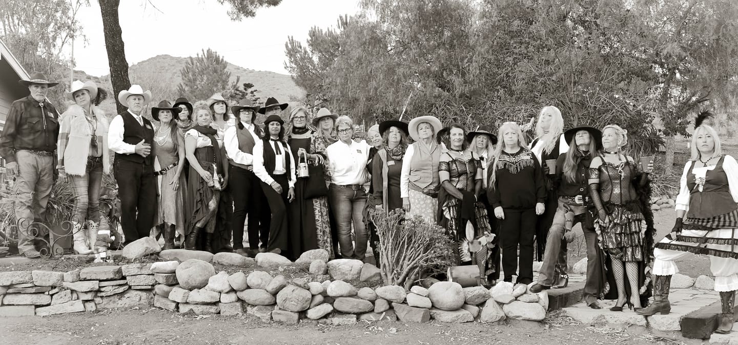 Customer photo review of Replay-able Cowboy Wild West Murder Mystery Dinner Game for Up to 20 Adults - Host Your Own Dinner Party Game Night - Cowboy & Wild West Theme - Cowboy Fancy Dress Dinner PartyV2